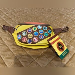 Loungefly Disney Pixar Up Wilderness Explorer Fanny pack with credit card holder